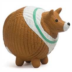 Hugglehounds Ruff-Tex Bold i Naturgummi Ræven Fancy